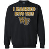 Wake Forest Demon Deacons T Shirt I Married Into This T Shirts Hoodie