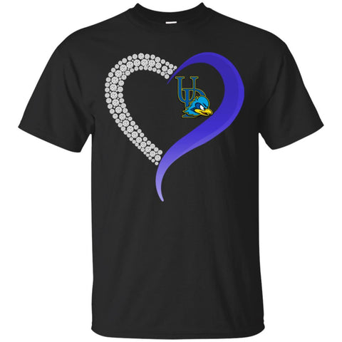 Delaware Fightin' Blue Hens T Shirt Hoodie Ugly Christmas Sweater Love Heart