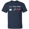 CHICAGO BULLS T Shirt Hoodie I Am A Simple Woman Love Coffe Pizza CHICAGO BULLS