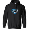 CAROLINA PANTHERS T Shirt Hoodie Color Water Heart
