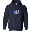 DETROIT PISTONS T Shirt Hoodie Color Water Heart