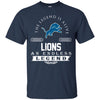 Detrolt LIONS T Shirts Hoodie The Legend Is Alive