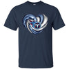 Tennessee Titans T Shirt Hoodie Color Water Heart