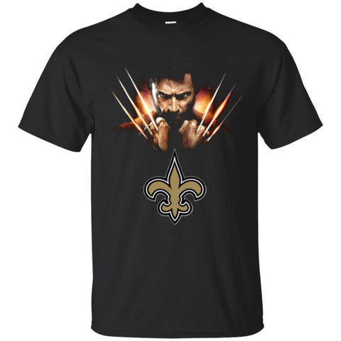Wolverine New Orleans Saints T-Shirts Hoodie Ugly Christmas Sweater