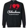 Chihuahua T Shirts Hoodie  I Love Chihuahua