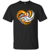 Denver Broncos T Shirt Hoodie Color Water Heart