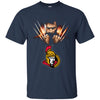 Wolverine Ottawa Senators T-Shirts Hoodie Ugly Christmas Sweater