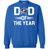 Columbus Blue Jackets T-Shirts Hoodie Dad Of The Year