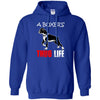 Boxer T Shirts Hoodie  A Boxer Is Thug life