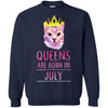 QUEENS CAT JULY T-Shirts Hoodie Ugly Christmas Sweater