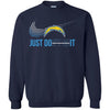 Nike Los Angeles Chargers T Shirts Hoodie Just Do It