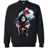 Colorado Avalanche Wonder Woman Women Rights Women March T Shirts Hoodie