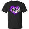 Baltimore Ravens T Shirt Hoodie Color Water Heart