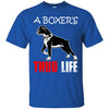 Boxer T Shirts Hoodie  A Boxer Is Thug life
