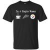 Pittsburgh Steelers T Shirt Hoodie I Am A Simple Woman Love Coffe Pizza Pittsburgh Steelers