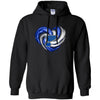 St. Louis Blues T Shirt Hoodie Color Water Heart