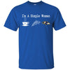 Baltimore Ravens T Shirt Hoodie I Am A Simple Woman Love Coffe Pizza Baltimore Ravens