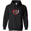 CLEVELAND CAVALIERS T Shirt Hoodie Color Water Heart