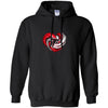 Atlanta Falcons T Shirt Hoodie Color Water Heart