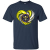 DENVER NUGGETS T Shirt Hoodie Color Water Heart