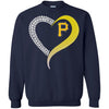 Pittsburgh Pirates T Shirts Hoodie Love Heart