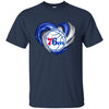 PHILADELPHIA 76ERS T Shirt Hoodie Color Water Heart