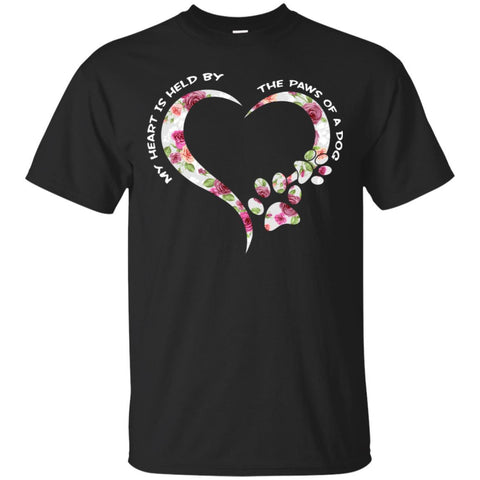 Dogs T Shirts Hoodie   My Heart Is Held By The Paws Of A Dog