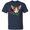 Chihuahua T Shirts Hoodie  Funny Chihuahua Sugar Skull