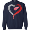 Detroit Red Wings T-Shirts Hoodie Ugly Christmas Sweater Heart