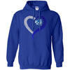 Central Connecticut State Blue Devils T Shirt Hoodie Ugly Christmas Sweater Love Heart