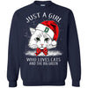 Cats Dartmouth Big Green T Shirt Hoodie Ugly Christmas Sweater Just A Girl Who Loves Cats And Christmas