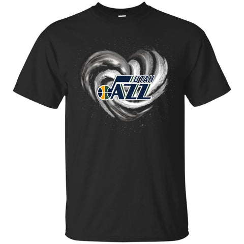UTAH JAZZ T Shirt Hoodie Color Water Heart