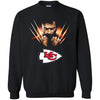 Wolverine Kansas City Chiefs T-Shirts Hoodie Ugly Christmas Sweater