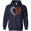 Princeton Tigers T Shirt Hoodie Ugly Christmas Sweater Love Heart