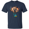 Wolverine Delaware Fightin' Blue Hens T Shirt Hoodie Ugly Christmas Sweater