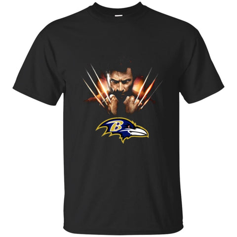 Wolverine Baltimore Ravens T-Shirts Hoodie Ugly Christmas Sweater