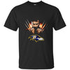 Wolverine Baltimore Ravens T-Shirts Hoodie Ugly Christmas Sweater