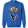 Wolverine Houston Texans T-Shirts Hoodie Ugly Christmas Sweater