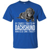 Dachshund T Shirts Hoodie  Of Course I Talk To