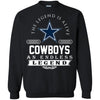Dallas Cowboys T Shirts Hoodie The Legend Is Alive