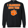 Clemson Tigers T Shirt I Married Into This T Shirts Hoodie