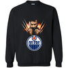 Wolverine Edmonton Oilers T-Shirts Hoodie Ugly Christmas Sweater