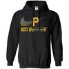 Nike Pittsburgh Pirates T Shirt Hoodie Just Do It
