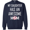 New York Yankees T Shirts Hoodie My Daughter Has An Awesome Mom