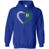 Oakland Athletics T Shirts Hoodie Love Heart