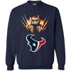 Wolverine Houston Texans T-Shirts Hoodie Ugly Christmas Sweater