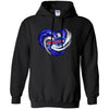 BUFFALO BILLS T Shirt Hoodie Color Water Heart