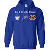 CINCINNATI BENGALS T Shirt Hoodie I Am A Simple Woman Love Coffe Pizza CINCINNATI BENGALS