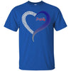 Atlanta Braves T Shirts Hoodie Love Heart