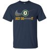 Nike Oakland Athletics T Shirt Hoodie Just Do It